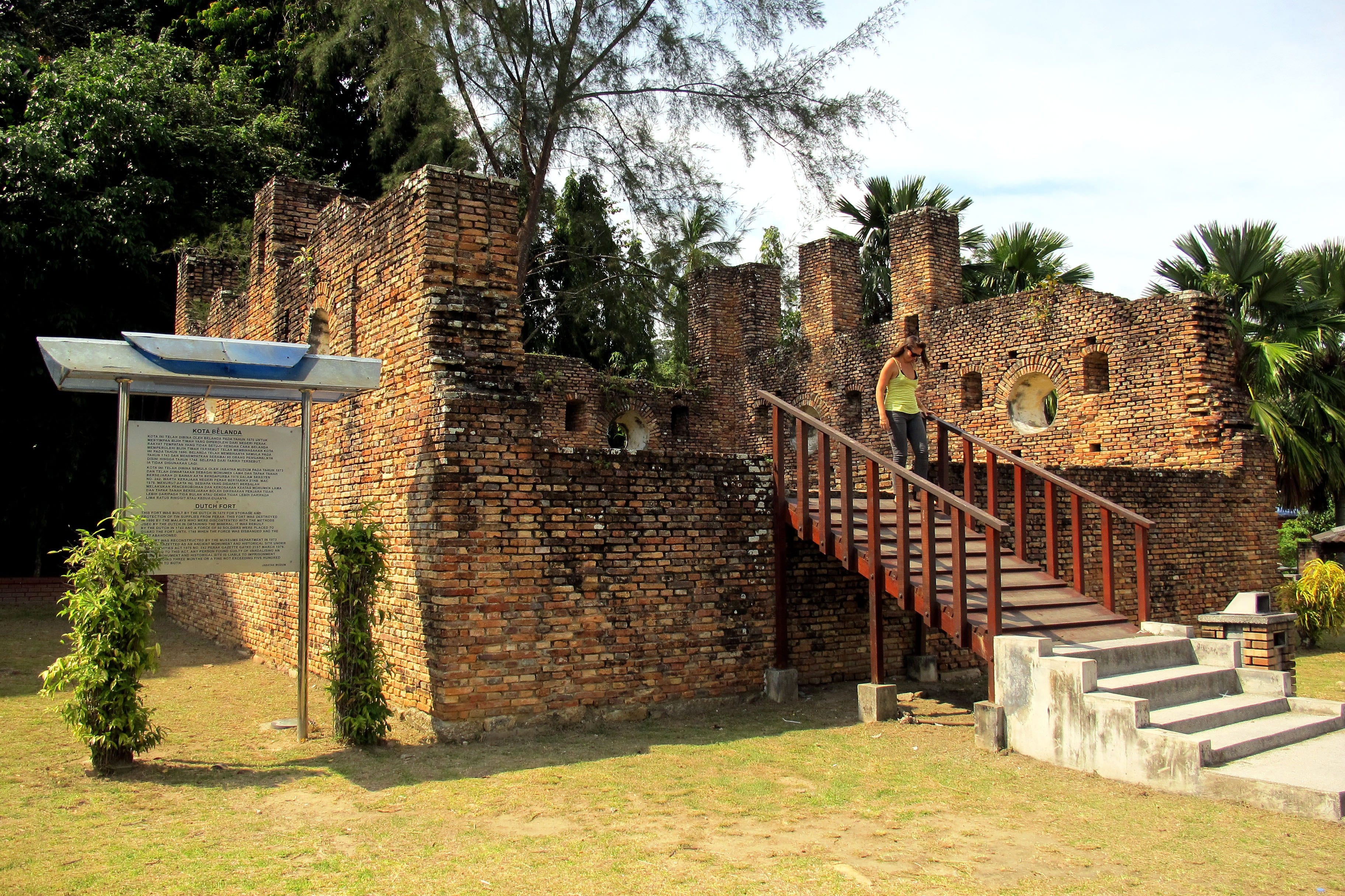 Dutch Fort Pangkor eiland - Malasie