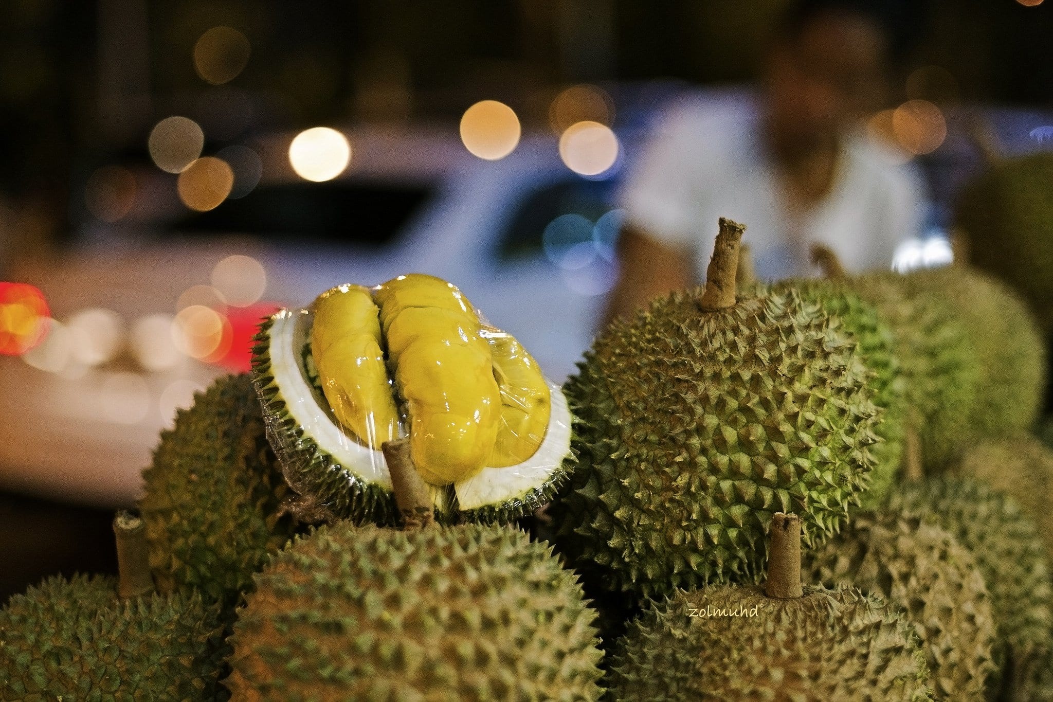 Durian fruit in Kuala Lumpur